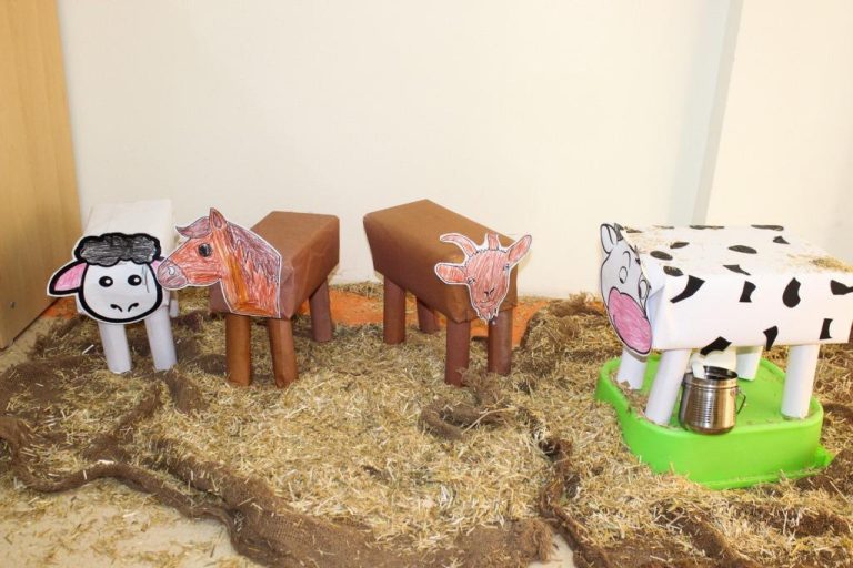 DEER, COW AND GOAT MAKING WITH WASTE MATERIAL (18)